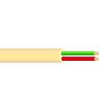 Pack De 250 Unidades - Cable Telefonico Acometida Interior Y Exterior 2x0,6mm Euro/M