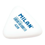 Pack De 28 Unidades Milan 428 Goma De Triangular Gruesa - Miga De Pan - Caucho Sintetico - Color Blanco