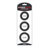 Pack De 3 Anillos Para El Pene Power Plus Negro