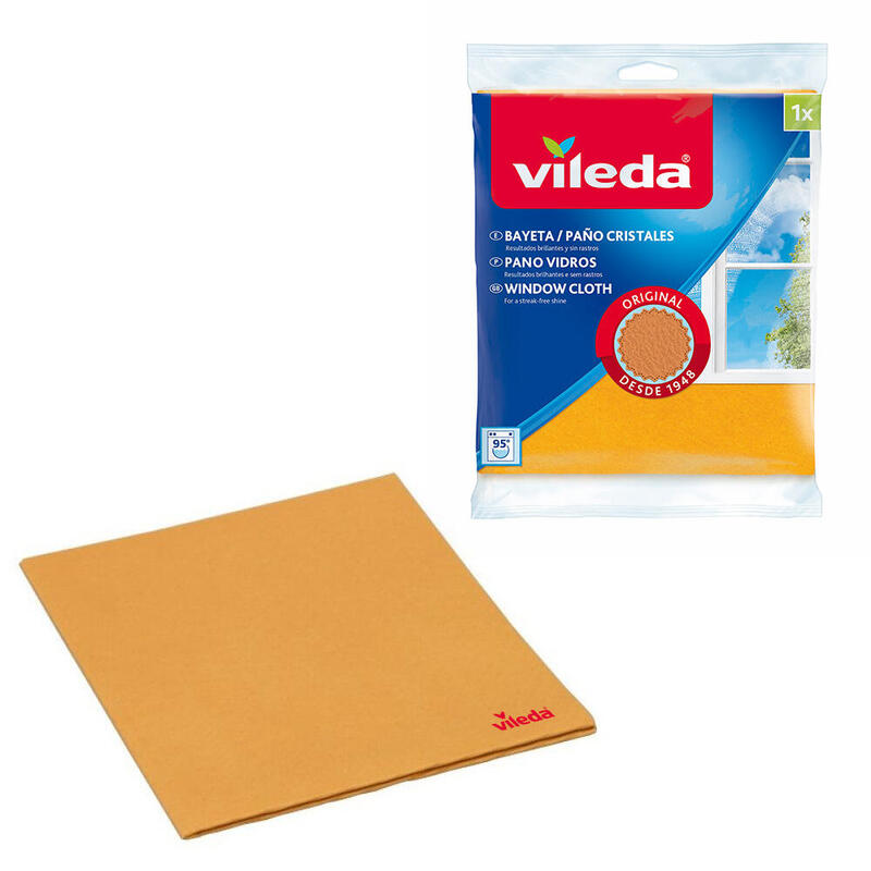 Pack De 3 Unidades - Bayeta Para Cristales + 30% Microfibra 168890 Vileda