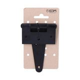 Pack De 3 Unidades - Bisagra Forma T 100 X 75 Mm Hierro Negro Epoxy
