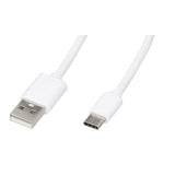 Pack De 3 Unidades - Cable Usb-A A Usb-C 1,2 M Blanco