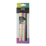 Pack De 3 Unidades - Caja Con 6 Lápices De Colores Mina Gruesa Sunset Milan