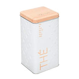 Pack De 3 Unidades - Caja Metálica Modelo Scandi Nature Para Té 100 G