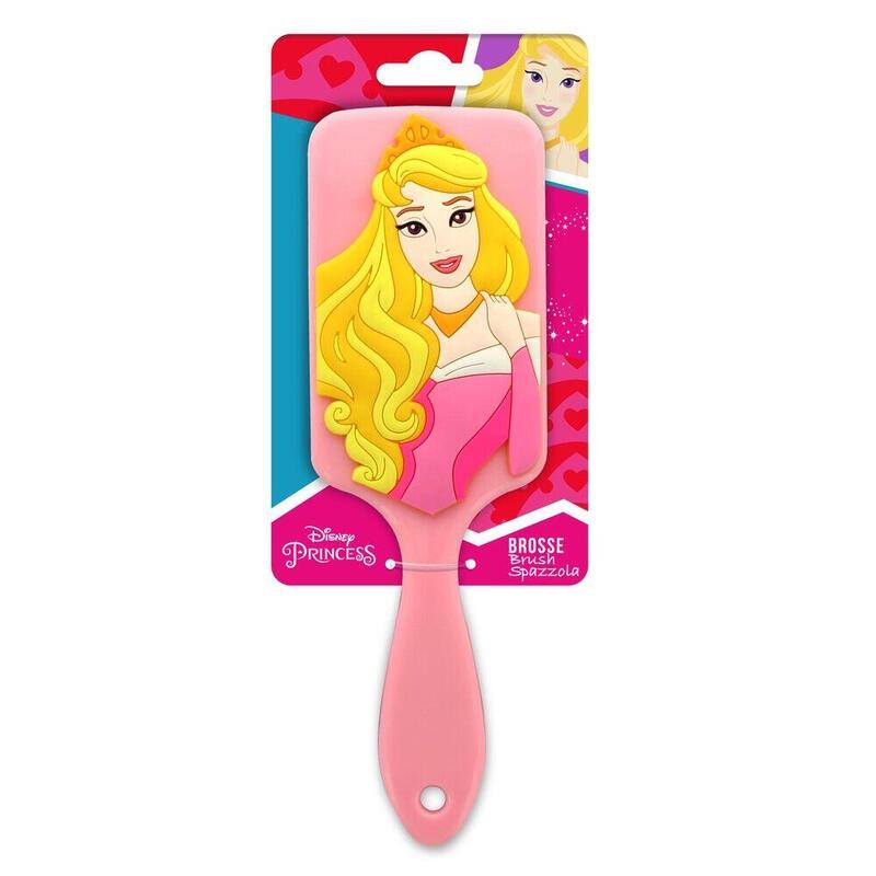 Pack De 3 Unidades - Cepillo Pelo 3d Aurora La Bella Durmiente Disney