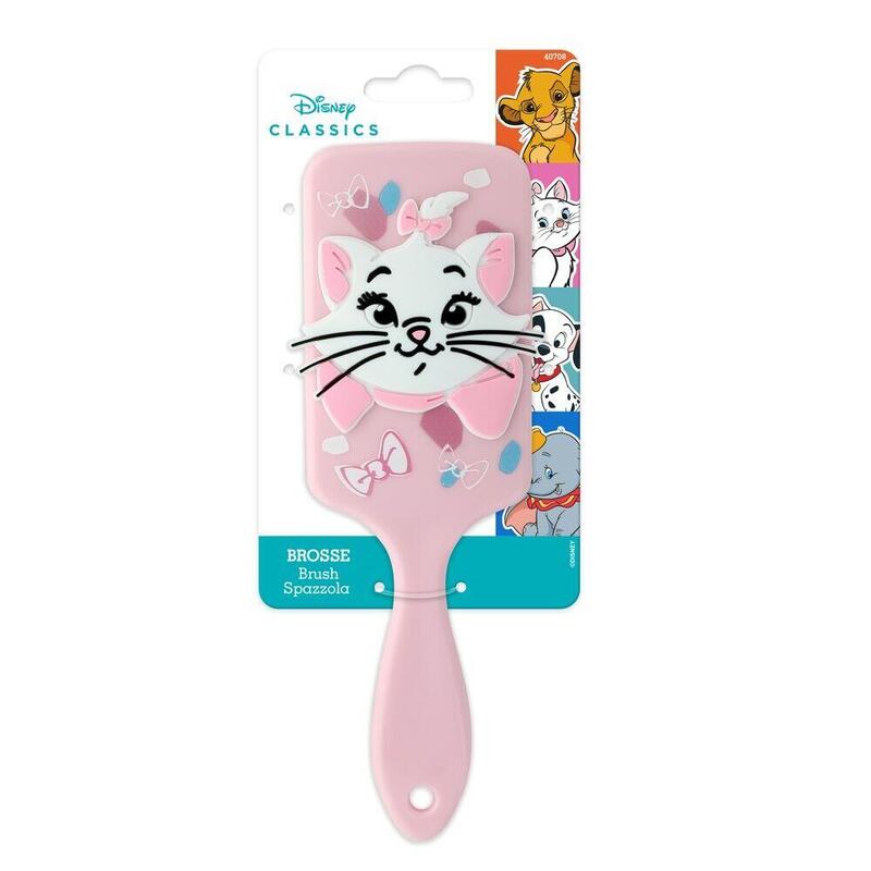 Pack De 3 Unidades - Cepillo Pelo 3d Marie Los Aristogatos Disney