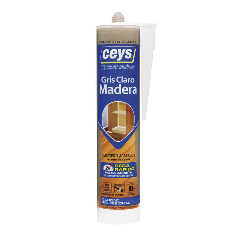 Pack De 3 Unidades - Ceys Sellador Madera Gris Claro Cart 505795