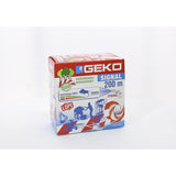 Pack De 3 Unidades - Cinta Balizar Ldpe Signal Biodegradable Blanca/Roja 70 Mm X 200 M