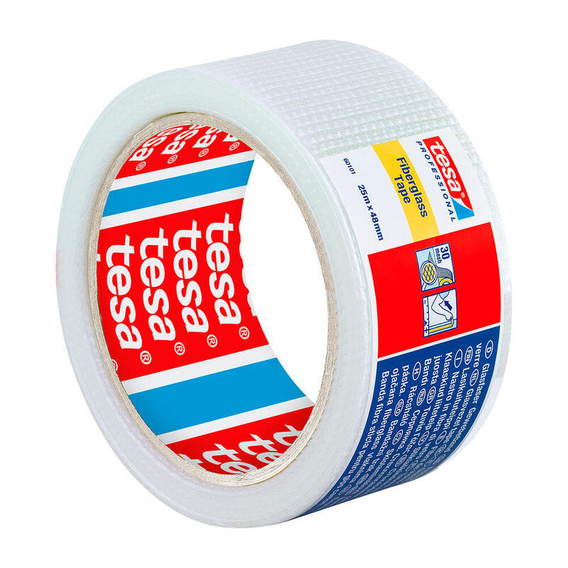 Pack De 3 Unidades - Cinta De Fibra De Vidrio 48 Mm X 25 M