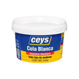 Pack De 3 Unidades - Cola Blanca Madera Bote 1/2 Kg