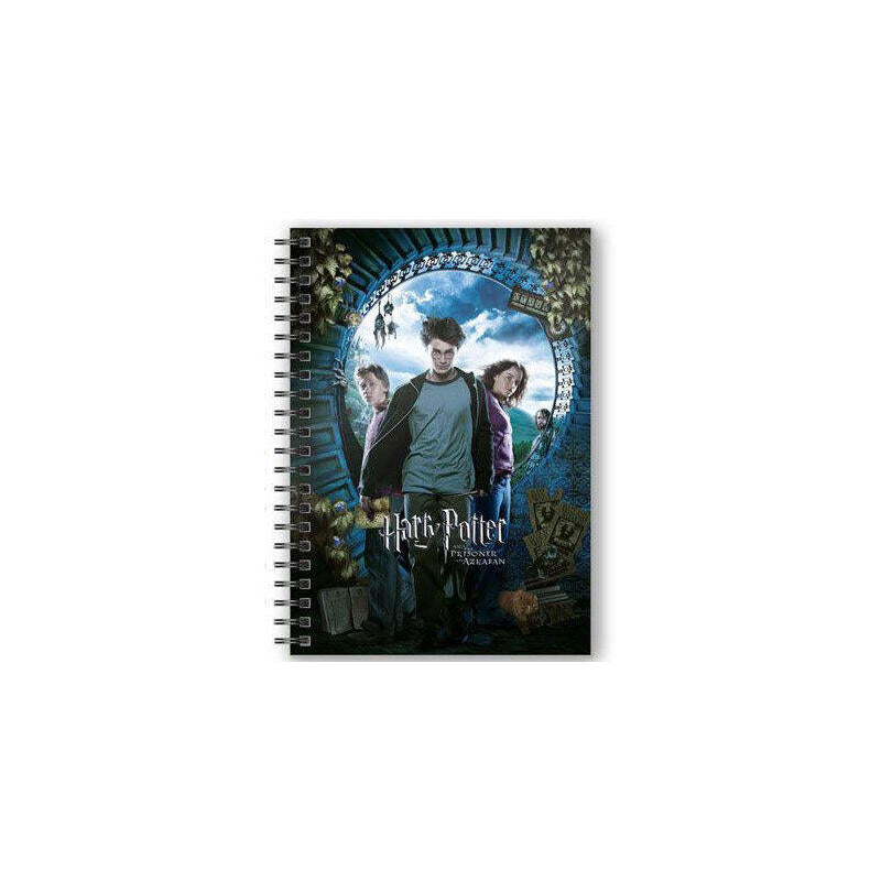 Pack De 3 Unidades - Cuaderno A5 3d Harry Potter Y El Prisionero De Azkaban Harry Potter