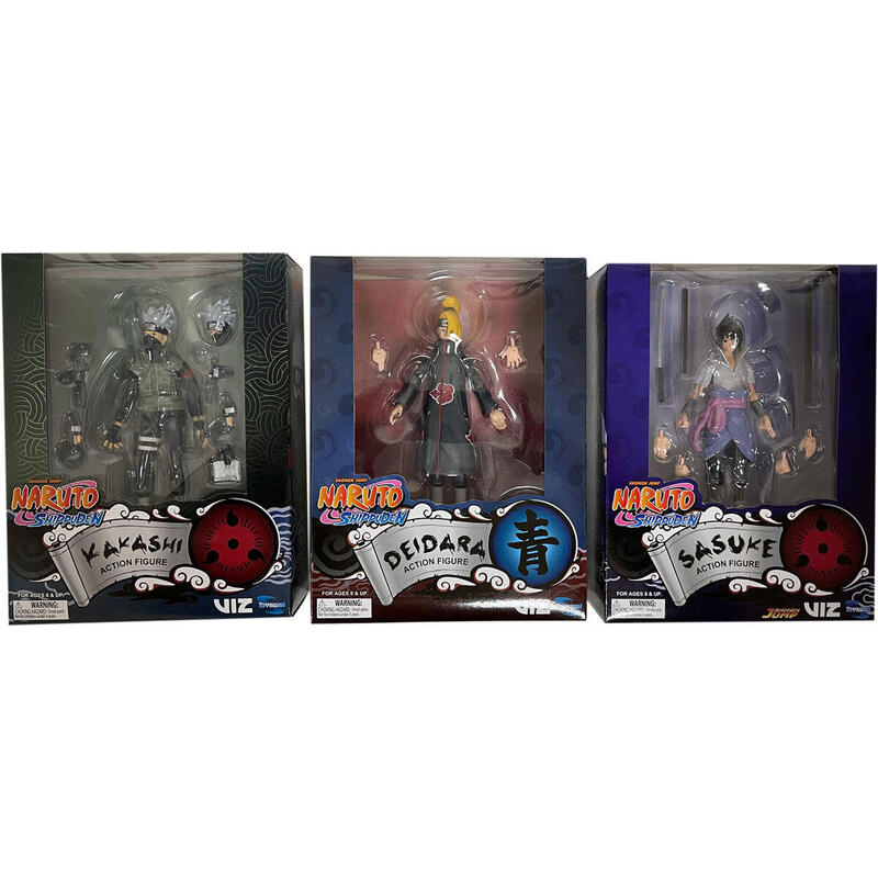 Pack De 3 Unidades - Figura Surtido Encore Series Naruto Shippuden 10cm