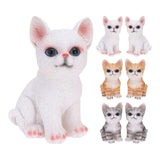 Pack De 3 Unidades - Gato De Polipiedra, Modelos Variados, 110 X 80 X 145 Mm