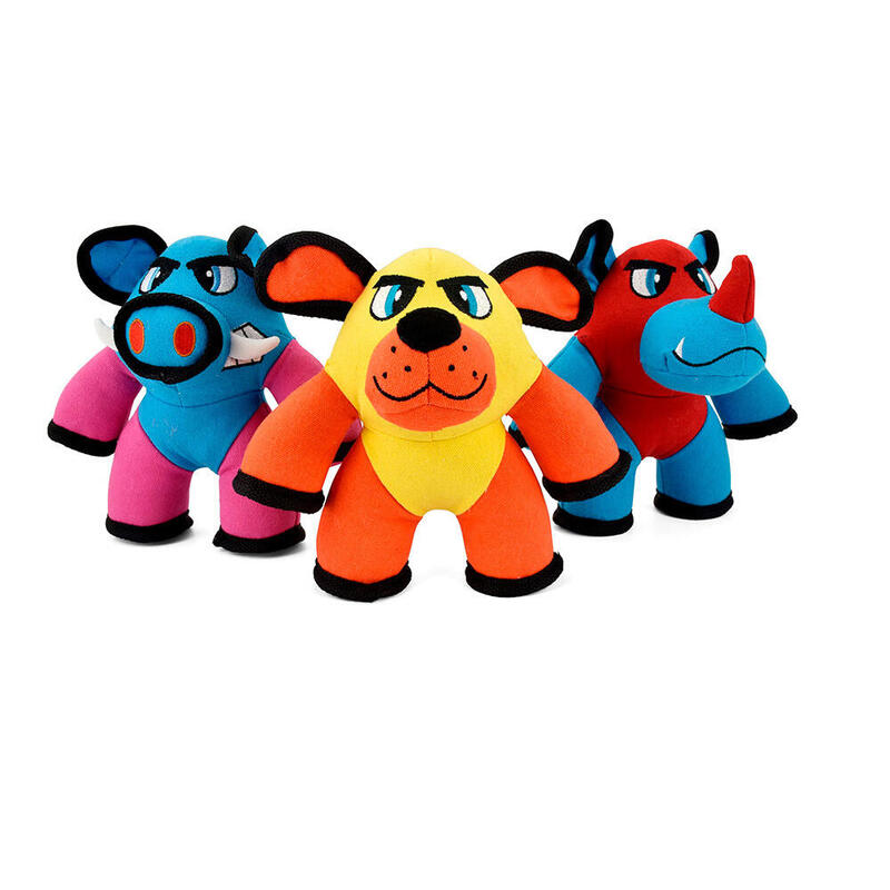 Pack De 3 Unidades - Juguete Para Mascotas Modelo Bad Boys 20cm Nayeco Colores / Modelos Surtidos