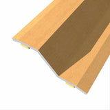 Pack De 3 Unidades - Junta De Acero Para Desnivel 8-14 Mm, Adhesiva, Flooring, Roble, 83 X 3,6 Cm