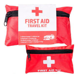 Pack De 3 Unidades - Kit Primeros Auxilios Para Viajes Con 33 Piezas