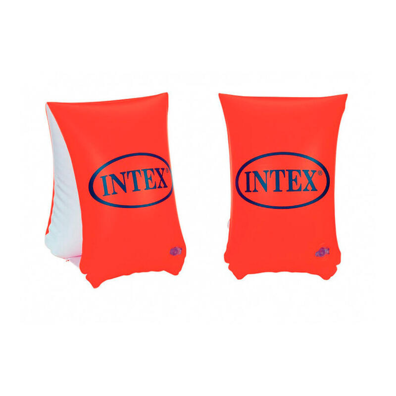 Pack De 3 Unidades - Manguitos Hinchables. Color Rojo 23x15cm. Intex