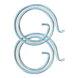 Pack De 3 Unidades - Muelle Manilla, Modelo Mll01, De Acero Con Acabado Zincado, Ø29 X 2 Mm, 2 Uds, Blister