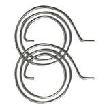 Pack De 3 Unidades - Muelle Manilla, Modelo Mll02, De Acero Con Acabado Zincado, Ø29 X 1,7 Mm, 2 Uds, Blister