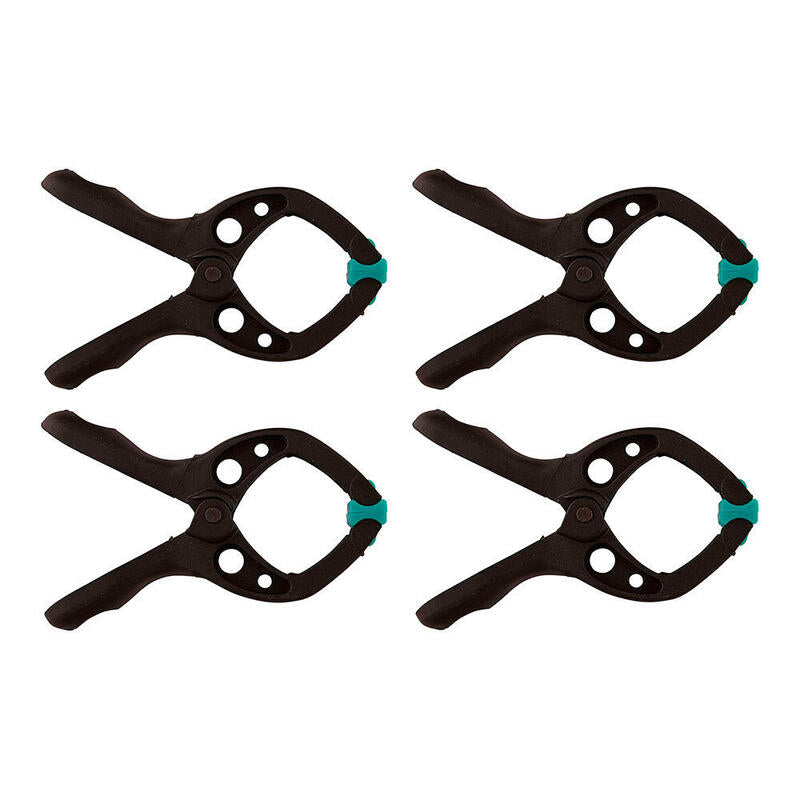 Pack De 3 Unidades - Pack 4 Pinzas Microfix Con Resorte 3432000 Wolfcraft