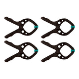 Pack De 3 Unidades - Pack 4 Pinzas Microfix Con Resorte 3432000 Wolfcraft