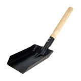 Pack De 3 Unidades - Pala Metálica Para Carbón De Barbacoa Color Negro 9,5x37,5cm Bbq
