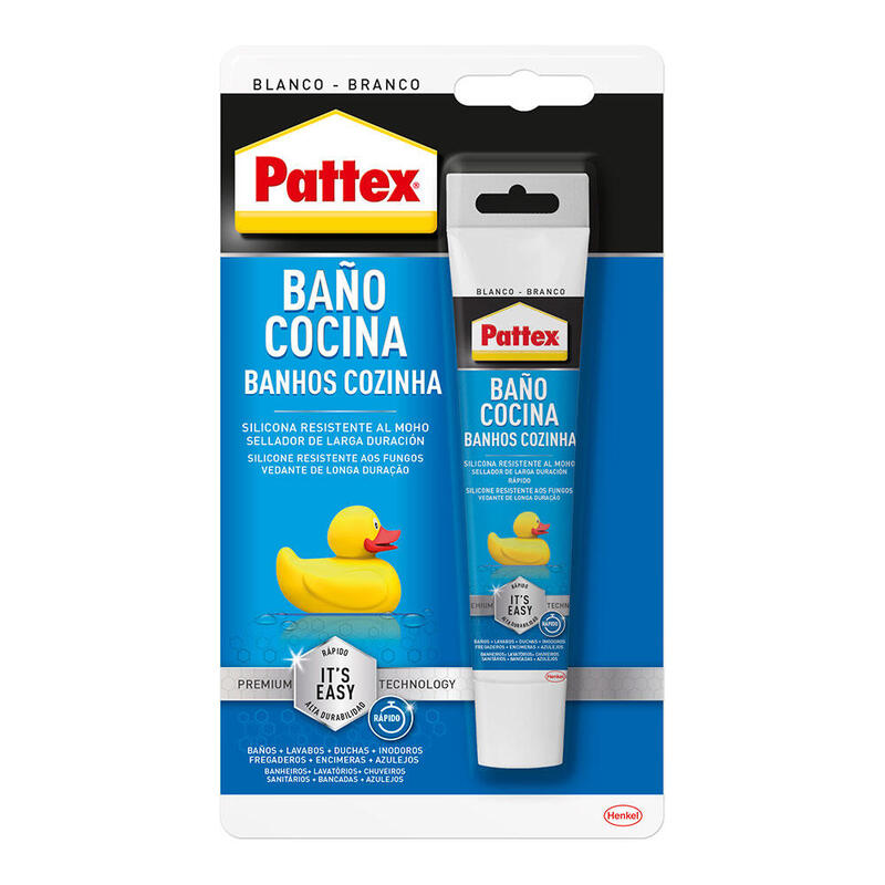 Pack De 3 Unidades - Pattex Baño Cocina Transparente 50ml