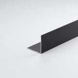 Pack De 3 Unidades - Perfil Bricolaje Ángulo Aluminio Negro Mate 1000 X 20 X 20 Mm