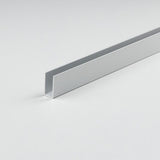 Pack De 3 Unidades - Perfil Bricolaje U Aluminio Anodizado 1000 X 10 X 15 Mm