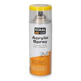 Pack De 3 Unidades - Pintura Acrílica En Spray Ral 1021 Amarillo Cadmio Acabado Brillante, 300 Ml