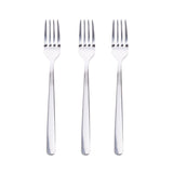 Pack De 3 Unidades - Tenedor Para Postre De Acero Inoxidable Mate Root 3 Uds