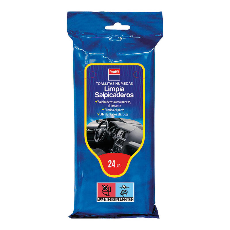 Pack De 3 Unidades - Toallitas Limpia Salpicaderos. Krafft