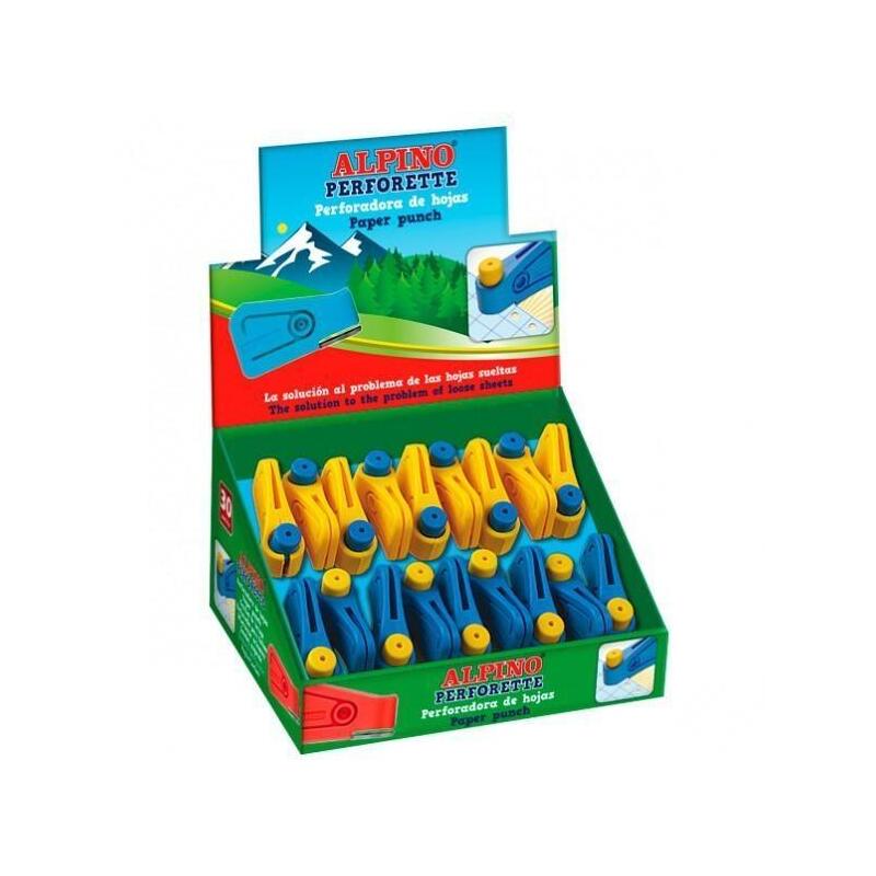 Pack De 30 Unidades Alpino Taladrado Perforette 1 Agujero C/Surtidos
