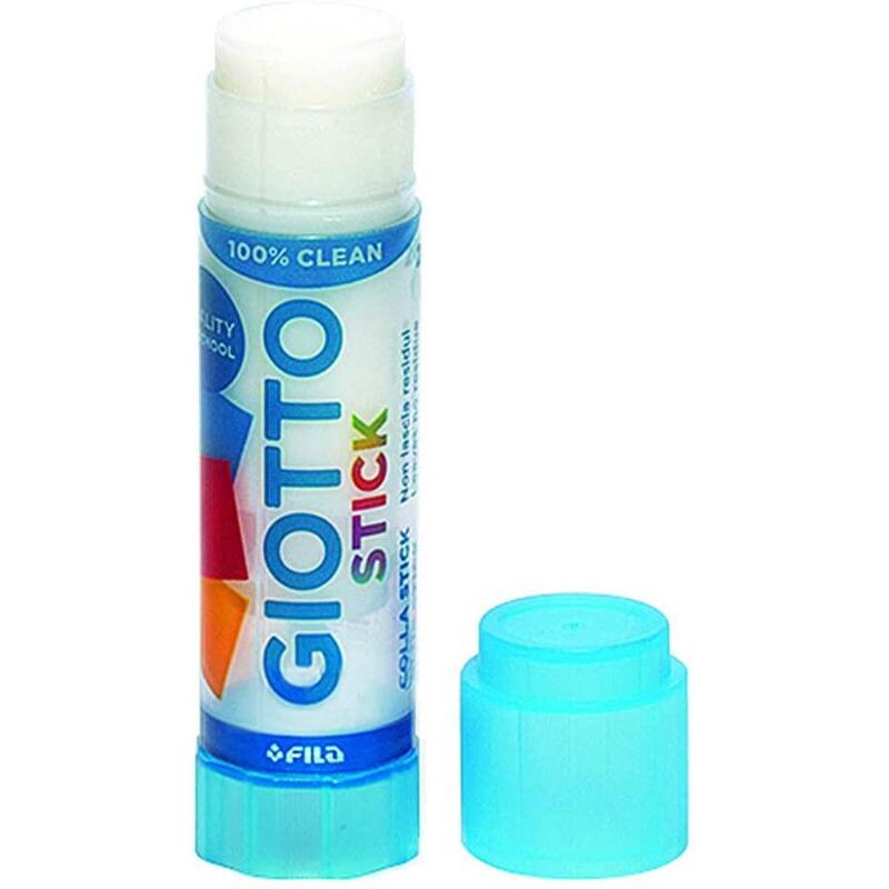 Pack De 30 Unidades Giotto Stick Barra De Pegamento Pequeño - Capacidad 10gr - Sin Disolventes - Secado Rapido - Apto Para Uso Escolar