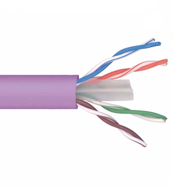 Pack De 305 Unidades - Cable De Datos Dk6000 U/Utp Cat.6 Eca Lsfh Alta Velocidad 1gbps Euro/Mts