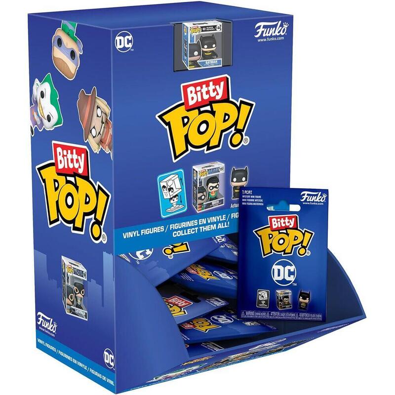 Pack De 32 Unidades - Figura Mystery Bitty Pop Dc Comics Surtido