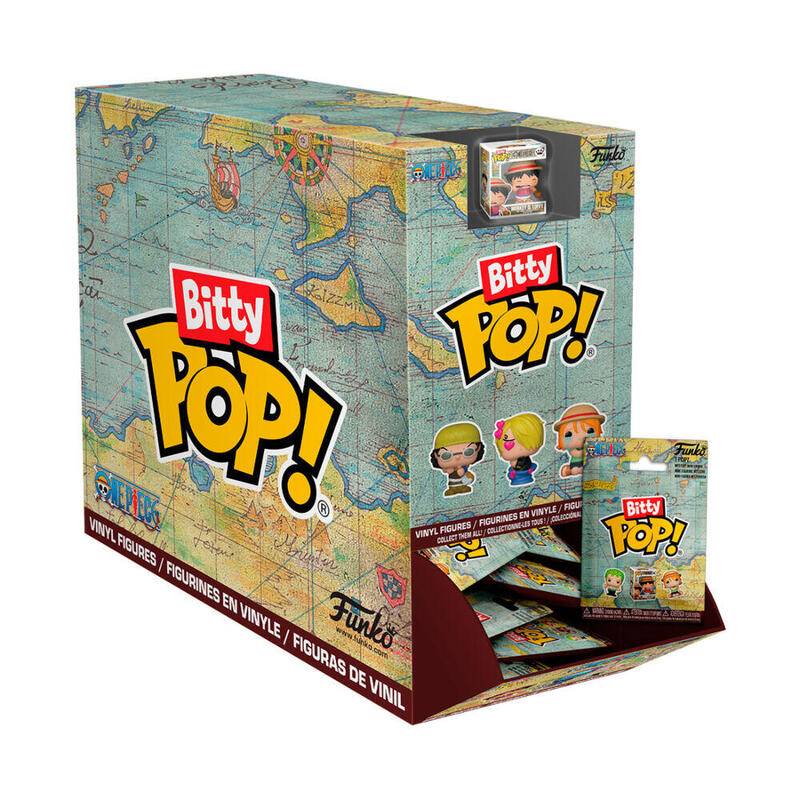 Pack De 32 Unidades - Figura Mystery Bitty Pop One Piece Surtido