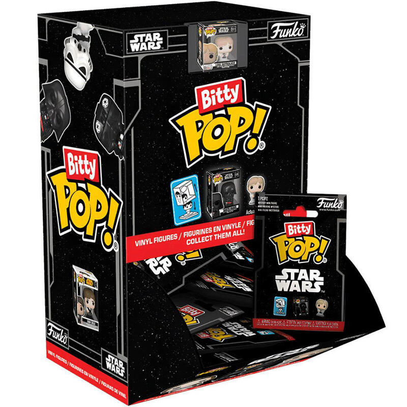 Pack De 32 Unidades - Figura Mystery Bitty Pop Star Wars Surtido