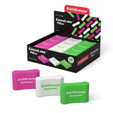 Pack De 36 Unidades Erichkrause Ergoline Pillow - Borrador Suave De Forma Ergonomica - Fabricado De Caucho Termoplastico Hipoalergenico - Ecologico Y Moderno - Libre De Impurezas - No Contiene Pvc - Color Negro