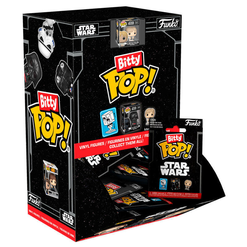 Pack De 36 Unidades - Figura Bitty Pop Star Wars Surtido