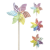 Pack De 36 Unidades - Molinillo De Viento Ø22x55cm Colores / Modelos Surtidos