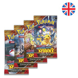 Pack De 36 Unidades - Sobre Cartas Chispas Fulgurantes Escarlata Y Purpura Pokemon Ingles