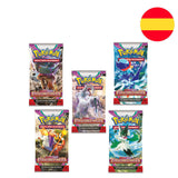 Pack De 36 Unidades - Sobre Juego Cartas Coleccionables Evoluciones En Paldea Pokemon Surtido Español