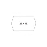 Pack De 36 Unidades Swing Etiquetas Adhesivas Removibles Open Para Precios 26x16mm Rollo 1500 Blanco