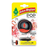 Pack De 4 Unidades - Ambientador De Coche, Modelo Pop, Aroma Exotic
