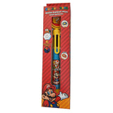 Pack De 4 Unidades - Boligrafo Multicolor Super Mario Bros Nintendo