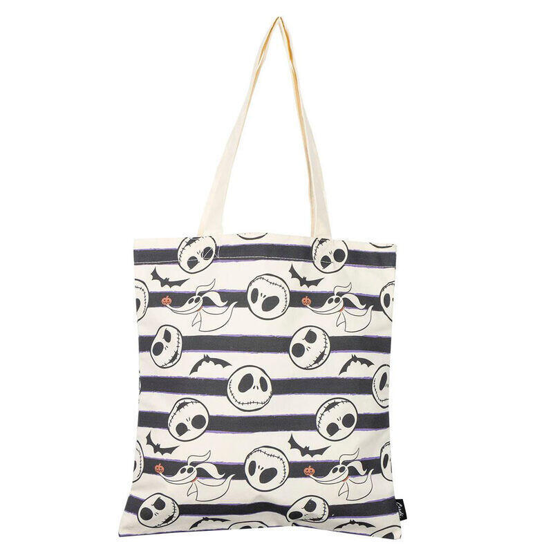 Pack De 4 Unidades - Bolsa Shopping Jack Pesadilla Antes De Navidad Disney