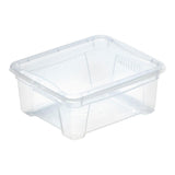 Pack De 4 Unidades - Caja De Almacenaje Space Box 1,9 L 21 X 17,5 X 9,5 Cm