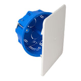 Pack De 4 Unidades - Caja De Empalme Para Conexion Y Derivacion En Tabiques Huecos Ø100x46mm Solera 5514gw