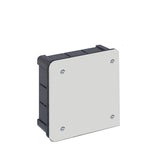 Pack De 4 Unidades - Caja De Empotrar Cuadrada 100x100x45mm Con Tornillos Solera 362